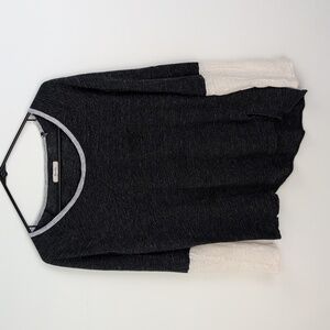 Madewell scoop neck lightweight long sleeve tee small